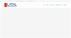 Desktop Screenshot of latal.com.br